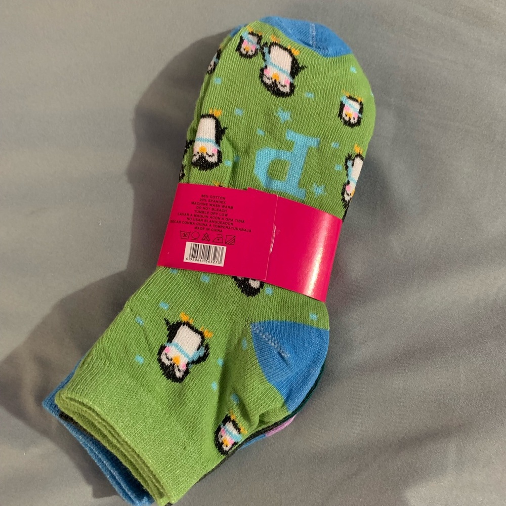 Colorful Patterned Socks Set - Picture 2 of 4